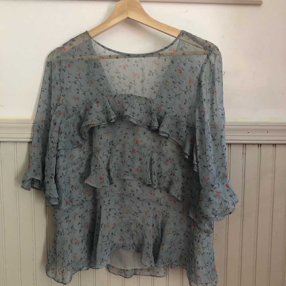 Rebecca Taylor Floral Top